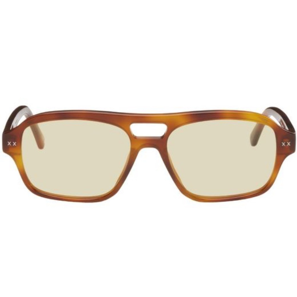 Lexxola Damien aviator sunglasses tortoise